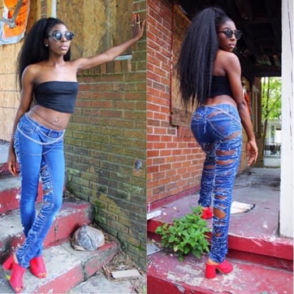 Exclusive custom ready to wear jeans